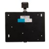 black doorsense showing the back side with labels screws and attachment points visible