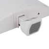 white doorsense top plunger with a grey grip attached to a white plastic base