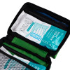 Close up of open contents inside Decakit2 Deca Med Family and Home First Aid Kit showing instant cold pack