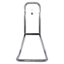 ultrafire single chrome fire extinguisher stand showing front bracket b and overall metal frame design