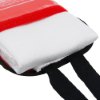 firechief economy fire blanket folded with black straps visible and part of red packaging