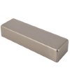 Rutland overhead door closer satin nickel rectangular cover with a smooth brushed finish
