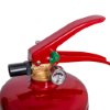 Close up of the gauge on the powerx 3kg powder extinguisher showing the pressure reading