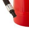 Close-up of the nozzle attached to the ultrafire water fire extinguisher 9l showing part of the red container