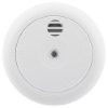 Front view of the ultra fire smoke alarm showing its round white design and central sensor area