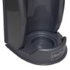 Bottom view of ultrafire economy fire extinguisher stand single in grey showing base and circular holder area
