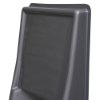 Top view of the grey Ultrafire economy fire extinguisher stand showing its smooth surface and shape