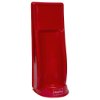 Ultrafire economy fire extinguisher stand single red shown from an angled view