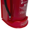 ultrafire economy fire extinguisher stand single red showing the bottom with foam padding