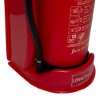 ultrafire economy fire extinguisher stand single red showing the bottom part with p50 label and red base