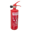 2 litre red water mist extinguisher angled