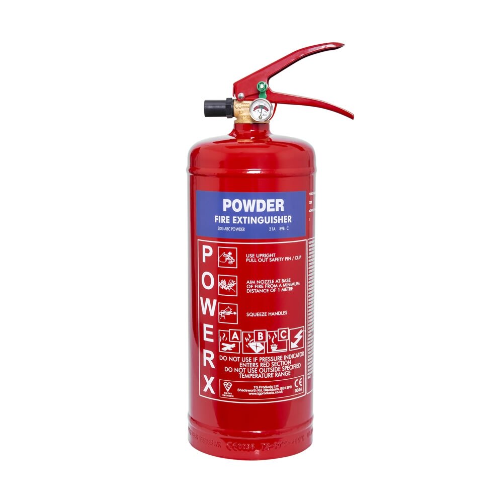 PowerX 3kg Powder Fire Extinguisher