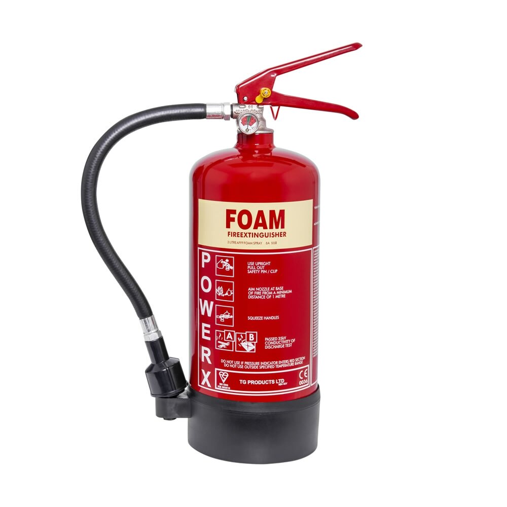 PowerX 3ltr Foam Fire Extinguisher