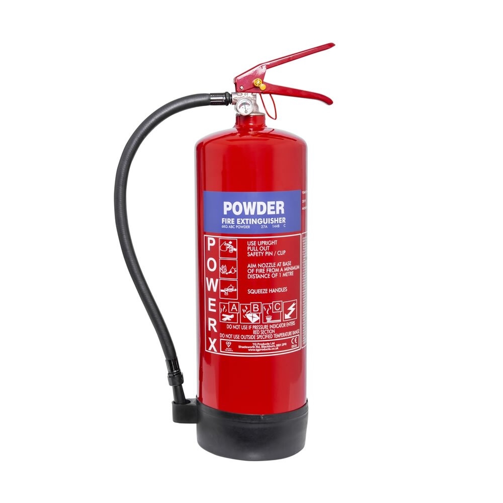 PowerX 6kg Powder Fire Extinguisher