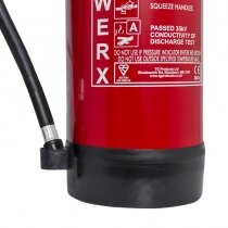 Designed for use on fires involving flammable solids