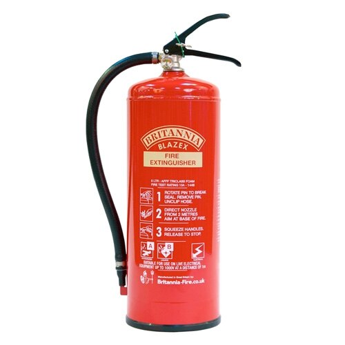 BlazeX 6ltr Foam Fire Extinguisher