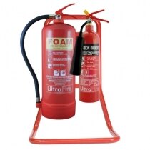 Suitable for 2 fire extinguishers up to 9kg/9ltr in size