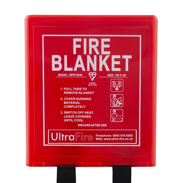 1.0 x 1.0m UltraFire Fire Blanket
